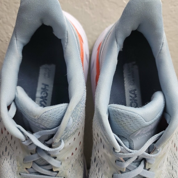 Hoka One One Clifton 8 Running Shoes Blue Fog 1119394-BFPA Women's Size US - Picture 8 of 10